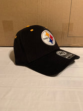 Load image into Gallery viewer, Pittsburgh Steelers NFL '47 Brand Stretch Fit S/M Hat Cap Black - Casey's Sports Store