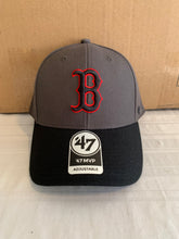 Load image into Gallery viewer, Boston Red Sox MLB '47 Brand Charcoal Two Tone MVP Adjustable Hat - Casey's Sports Store