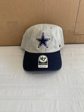 Load image into Gallery viewer, Dallas Cowboys NFL '47 Brand Gray Two Tone Clean Up Adjustable Hat - Casey's Sports Store