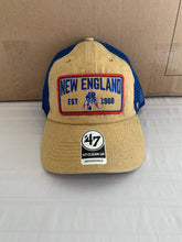 Load image into Gallery viewer, New England Patriots Legacy NFL '47 Brand Khaki Clean Up Adjustable Snapback Hat - Casey's Sports Store