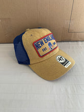 Load image into Gallery viewer, New England Patriots Legacy NFL '47 Brand Khaki Clean Up Adjustable Snapback Hat - Casey's Sports Store