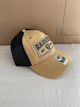 Load image into Gallery viewer, Las Vegas Raiders NFL '47 Brand Khaki Clean Up Adjustable Snapback Hat - Casey's Sports Store