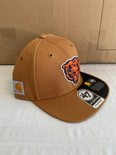 Load image into Gallery viewer, Chicago Bears NFL '47 Brand Carhartt Mens Brown Captain Strapback Hat - Casey's Sports Store