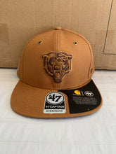 Load image into Gallery viewer, Chicago Bears NFL '47 Brand Carhartt Mens Brown Captain Strapback Hat - Casey's Sports Store