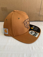 Load image into Gallery viewer, Chicago Bears NFL '47 Brand Carhartt Mens Brown Captain Strapback Hat - Casey's Sports Store