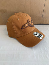 Load image into Gallery viewer, New York Jets Legacy NFL '47 Brand Carhartt Mens Brown Clean Up Adjustable Hat - Casey's Sports Store