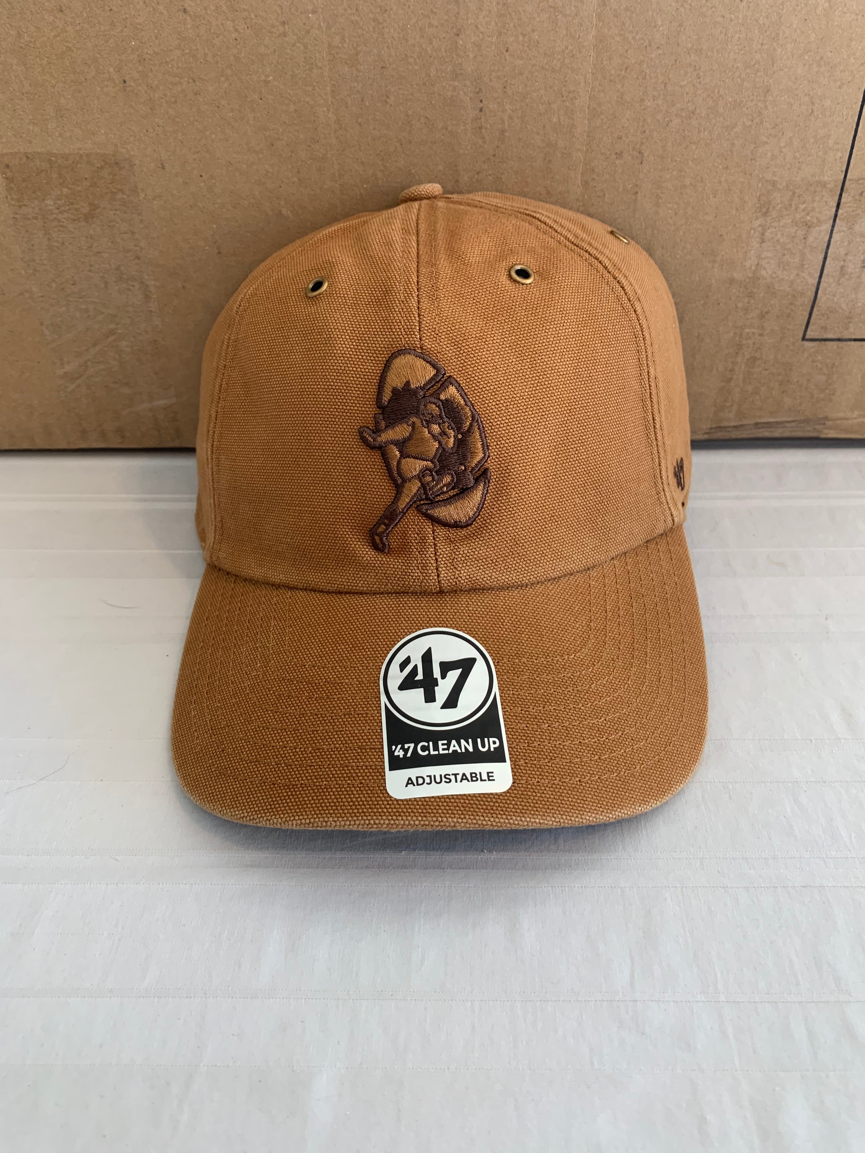 Green Bay Packers Throwback NFL '47 Brand Carhartt Brown Clean Up 