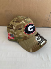 Load image into Gallery viewer, Georgia Bulldogs NCAA '47 Brand OHT MVP Camo Adjustable Hat - Casey's Sports Store