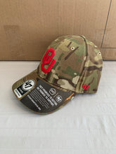 Load image into Gallery viewer, Oklahoma Sooners NCAA '47 Brand OHT MVP Camo Adjustable Hat - Casey's Sports Store