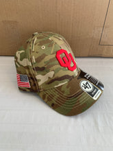 Load image into Gallery viewer, Oklahoma Sooners NCAA '47 Brand OHT MVP Camo Adjustable Hat - Casey's Sports Store