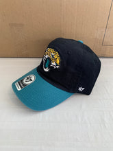 Load image into Gallery viewer, Jacksonville Jaguars NFL '47 Brand Black Two Tone Clean Up Adjustable Hat - Casey's Sports Store
