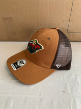 Load image into Gallery viewer, Minnesota Wild NHL '47 Carhartt Mens Mesh Brown MVP Adjustable Hat Cap - Casey's Sports Store