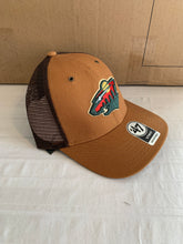 Load image into Gallery viewer, Minnesota Wild NHL '47 Carhartt Mens Mesh Brown MVP Adjustable Hat Cap - Casey's Sports Store