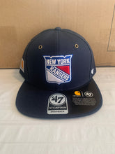 Load image into Gallery viewer, New York Rangers '47 Brand Carhartt Captain Mens Blue Snapback Hat Cap - Casey's Sports Store