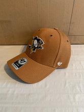 Load image into Gallery viewer, Pittsburgh Penguins NHL '47 Carhartt Mens Brown MVP Adjustable Hat Cap - Casey's Sports Store
