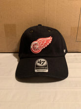 Load image into Gallery viewer, Detroit Red Wings NHL '47 Brand Carhartt Mens Black Clean Up Adjustable Hat - Casey's Sports Store