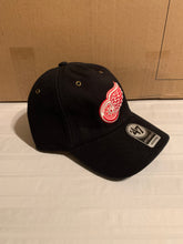 Load image into Gallery viewer, Detroit Red Wings NHL '47 Brand Carhartt Mens Black Clean Up Adjustable Hat - Casey's Sports Store