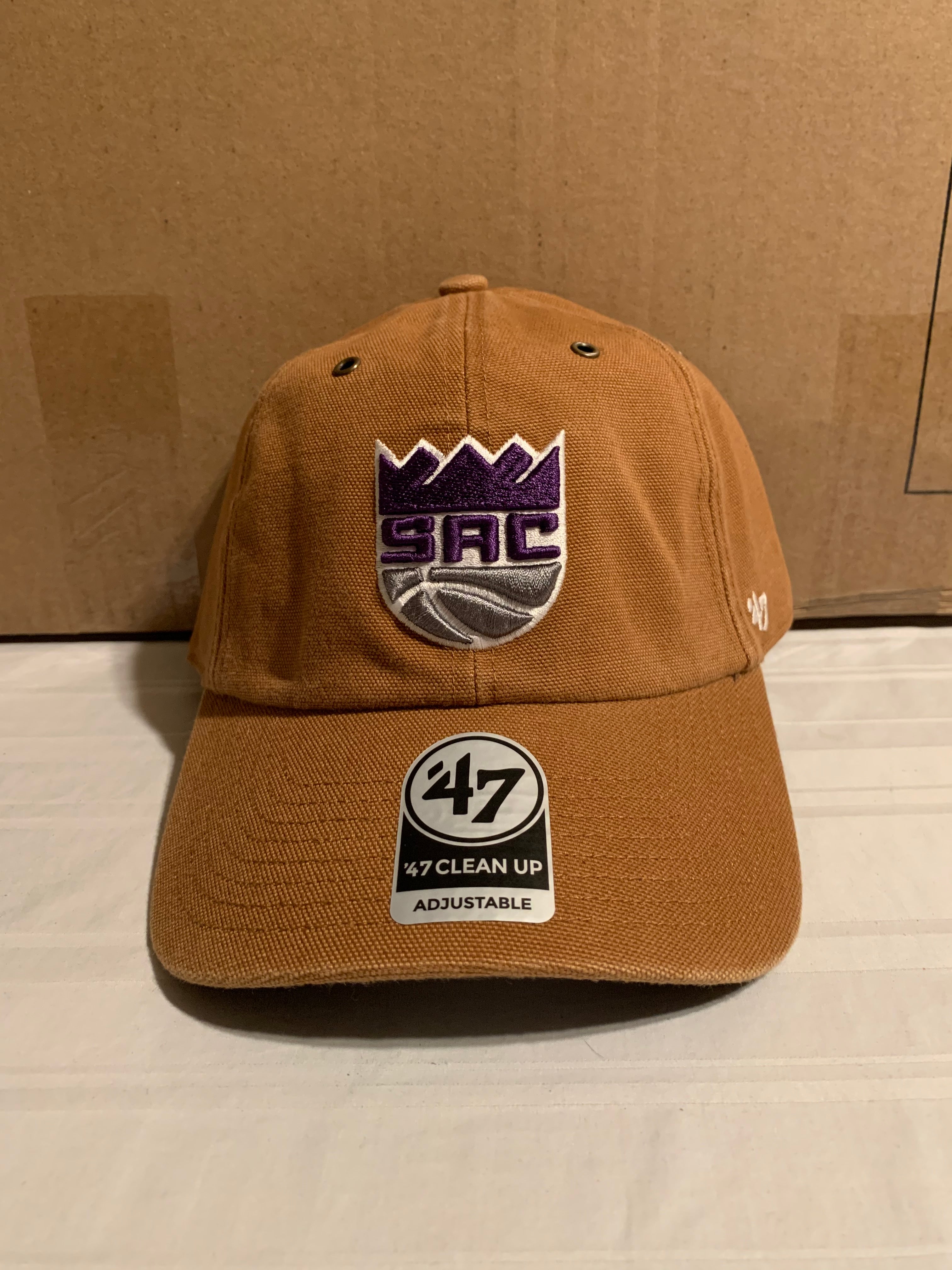 Sacramento Kings '47 No Shot Two-Tone Captain Snapback Hat - Brown