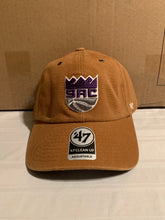 Load image into Gallery viewer, Sacramento Kings NBA '47 Brand Carhartt Mens Brown Clean Up Adjustable Hat - Casey's Sports Store