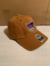 Load image into Gallery viewer, Sacramento Kings NBA '47 Brand Carhartt Mens Brown Clean Up Adjustable Hat - Casey's Sports Store