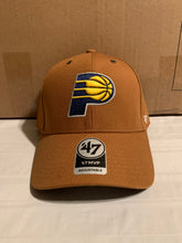 Load image into Gallery viewer, Indiana Pacers NBA '47 Brand Carhartt Mens Brown MVP Adjustable Hat - Casey's Sports Store