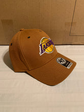 Load image into Gallery viewer, Los Angeles Lakers NBA '47 Brand Carhartt Mens Brown MVP Adjustable Hat - Casey's Sports Store