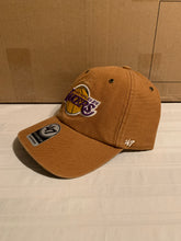 Load image into Gallery viewer, Los Angeles Lakers NBA '47 Brand Carhartt Mens Brown Clean Up Adjustable Hat - Casey's Sports Store