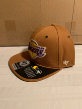Load image into Gallery viewer, Los Angeles Lakers NBA '47 Brand Carhartt Mens Brown Captain Snapback Hat - Casey's Sports Store
