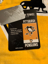 Load image into Gallery viewer, Pittsburgh Penguins NHL 30" x 60" Beach Towel McArthur - Casey's Sports Store