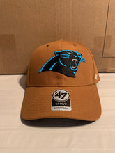 Load image into Gallery viewer, Carolina Panthers NFL '47 Brand Carhartt Mens Brown MVP Adjustable Hat - Casey's Sports Store