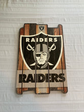 Load image into Gallery viewer, Las Vegas Raiders NFL 17" x 11" Wood Decorative Indoor Sign Wincraft - Casey's Sports Store