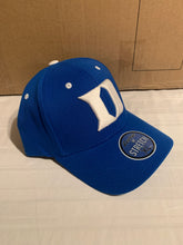 Load image into Gallery viewer, Duke Blue Devils NCAA Zephyr Stretch Fit One Size Blue Hat Cap - Casey's Sports Store
