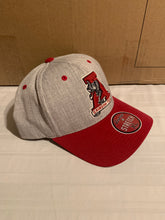 Load image into Gallery viewer, Alabama Crimson Tide Vintage NCAA Zephyr Gray One Size Stretch Fit Hat Cap - Casey's Sports Store