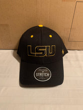 Load image into Gallery viewer, LSU Tigers NCAA Zephyr Stretch Fit Black One Size Hat Cap - Casey's Sports Store