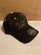 Load image into Gallery viewer, LSU Tigers NCAA Zephyr Stretch Fit Black One Size Hat Cap - Casey's Sports Store
