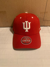 Load image into Gallery viewer, Indiana Hoosiers NCAA Zephyr Stretch Fit Red One Size Hat Cap - Casey's Sports Store