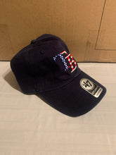 Load image into Gallery viewer, Tampa Bay Rays MLB '47 Brand Red White Blue Logo Adjustable Clean Up Hat Cap - Casey's Sports Store