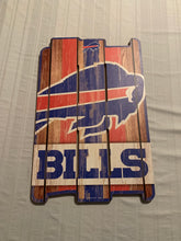 Load image into Gallery viewer, Buffalo Bills NFL 17" x 11" Wood Decorative Indoor Sign Wincraft - Casey's Sports Store