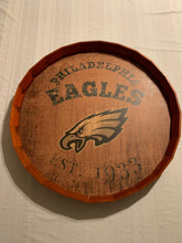 Load image into Gallery viewer, Philadelphia Eagles NFL 24" Round Barrel Top Distressed Sign Home Decor Man Cave - Casey's Sports Store
