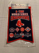 Load image into Gallery viewer, Boston Red Sox MLB 8 Time World Series Champs Traditions Banner Pennant 14x22 - Casey's Sports Store