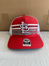 Load image into Gallery viewer, St. Louis Cardinals MLB '47 Brand Red MVP Adjustable Mesh Snapback Hat - Casey's Sports Store