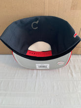 Load image into Gallery viewer, Oakland Athletics Throwback MLB '47 Brand Navy Two Tone Captain Snapback Hat - Casey's Sports Store