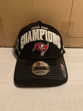 Load image into Gallery viewer, Tampa Bay Buccaneers NFL New Era Super Bowl LIV Snapback Adjustable Hat - Black - Casey's Sports Store