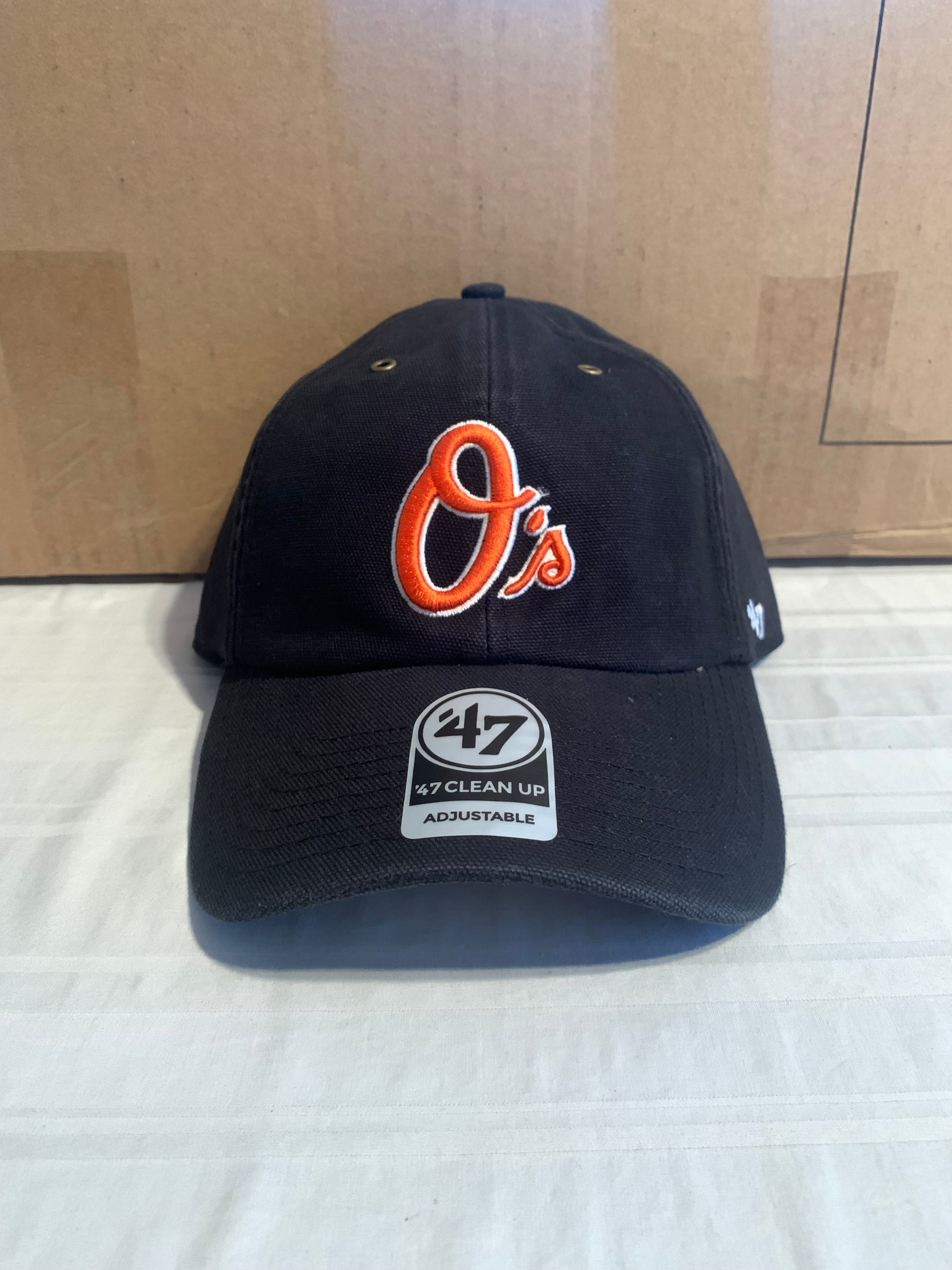 47 Brand Baltimore Orioles Carhartt Clean Up Cap in Black for Men