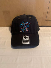 Load image into Gallery viewer, Miami Marlins MLB '47 Brand Carhartt Black Clean Up Adjustable Hat Cap - Casey's Sports Store