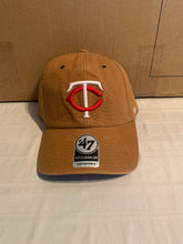 Load image into Gallery viewer, Minnesota Twins MLB '47 Brand Carhartt Brown Clean Up Adjustable Hat Cap - Casey's Sports Store