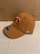 Load image into Gallery viewer, Minnesota Twins MLB '47 Brand Carhartt Brown Clean Up Adjustable Hat Cap - Casey's Sports Store