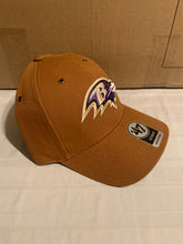 Load image into Gallery viewer, Baltimore Ravens NFL '47 Brand Carhartt Mens Brown MVP Adjustable Hat - Casey's Sports Store