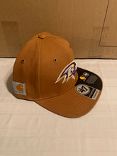 Load image into Gallery viewer, Baltimore Ravens NFL '47 Brand Carhartt Mens Brown Strapback Adjustable Hat - Casey's Sports Store