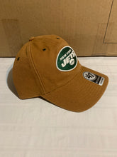 Load image into Gallery viewer, New York Jets NFL '47 Brand Carhartt Mens Brown Clean Up Adjustable Hat - Casey's Sports Store
